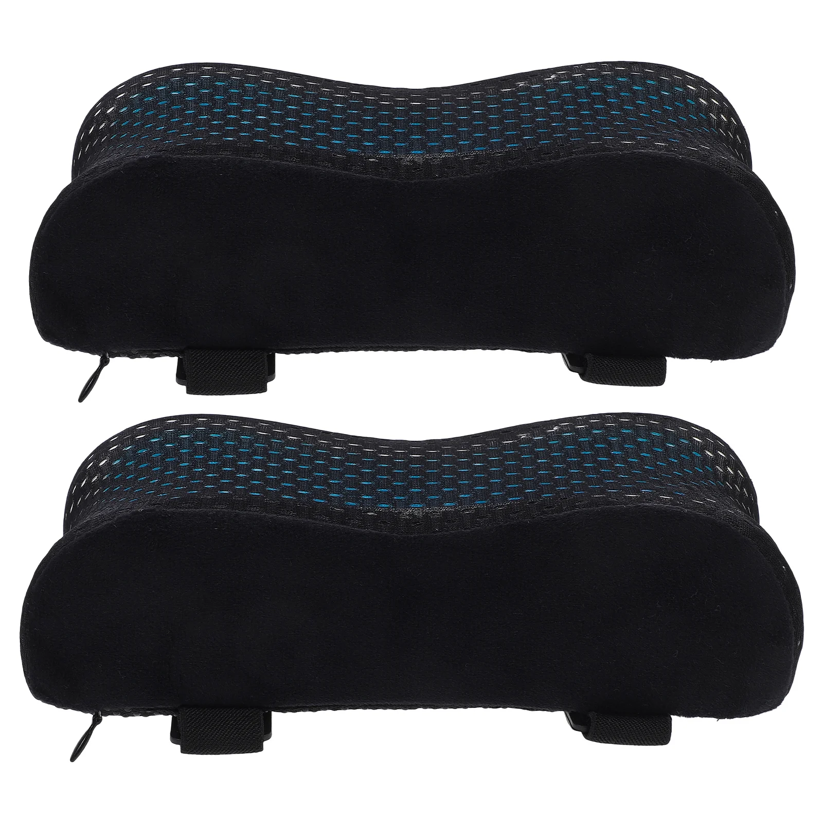

2pcs Ergonomic Chair Armrest Pads Black Gaming Office Desk Computer Elbow Support Cushions Arm Rest Pad Hours Relief