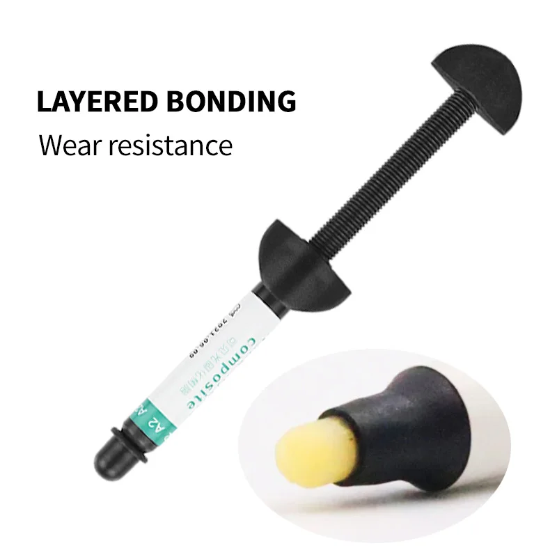 Dental resins Dental Nano Flowable Hybrid Composite Resin Light Curing Composite Resin Oral Dentist High Compressive Strength