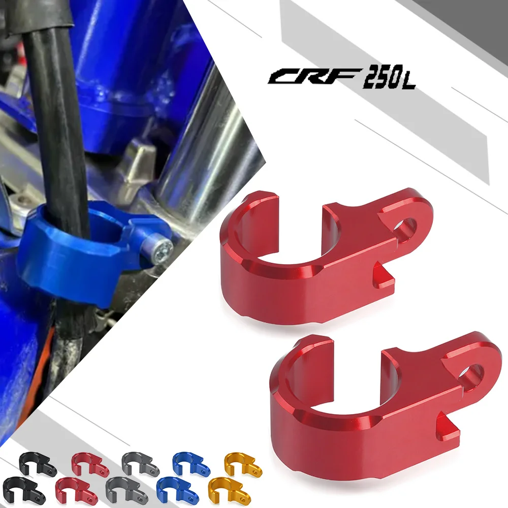 

CNC Motorcycle Aluminum For Honda CRF250L CRF250M 2012 2013 2014 2015 crf 250 L/M front Brake Line Hose Clamp Holder Accessories