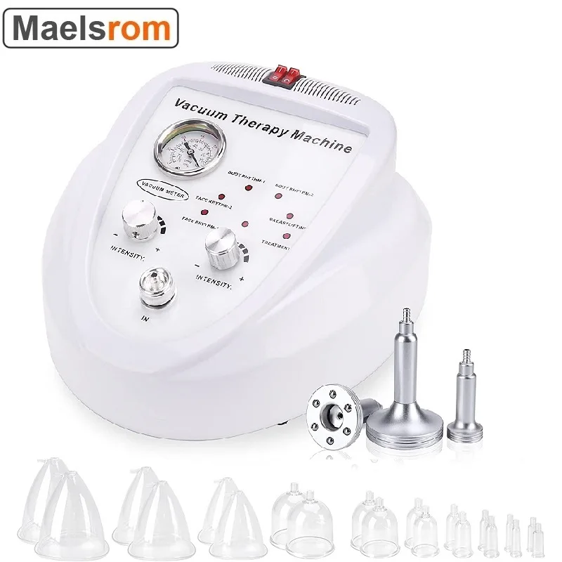 24-Cup Vacuum Therapy System - Non-Surgical Body Contouring Machine for Butt Lifting & Breast Enhancement - Multi-Functional