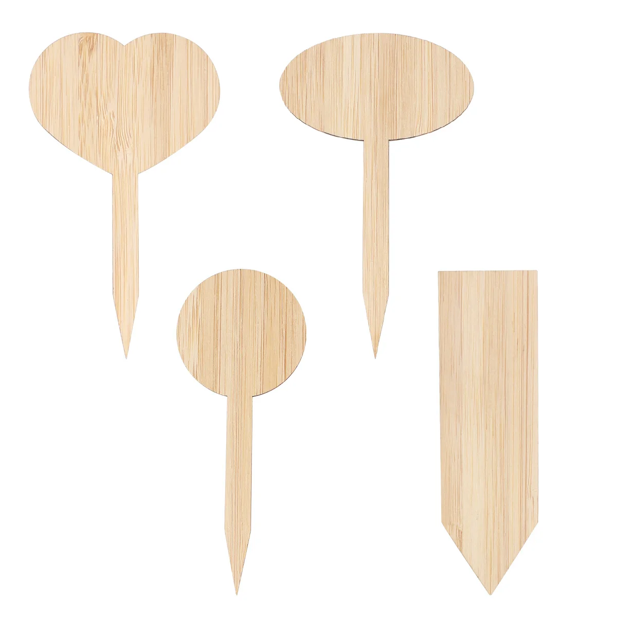 

20 Pcs Bamboo Plant Labels Durable for Garden Balcony Nursery Marking Sticks Easy Insert Landscaping Plant Tags