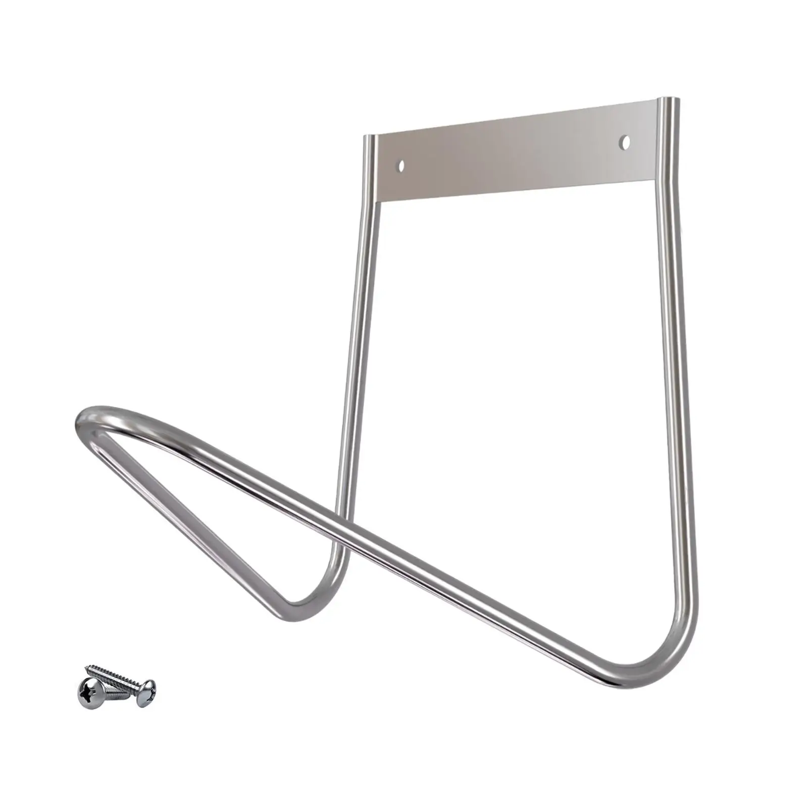 

Garden Hose Holder Wall Mounted Stainless Steel Heavy Duty Hose Reel Hook Hose Organizer for Bathroom Outside Lawn Garage Yard