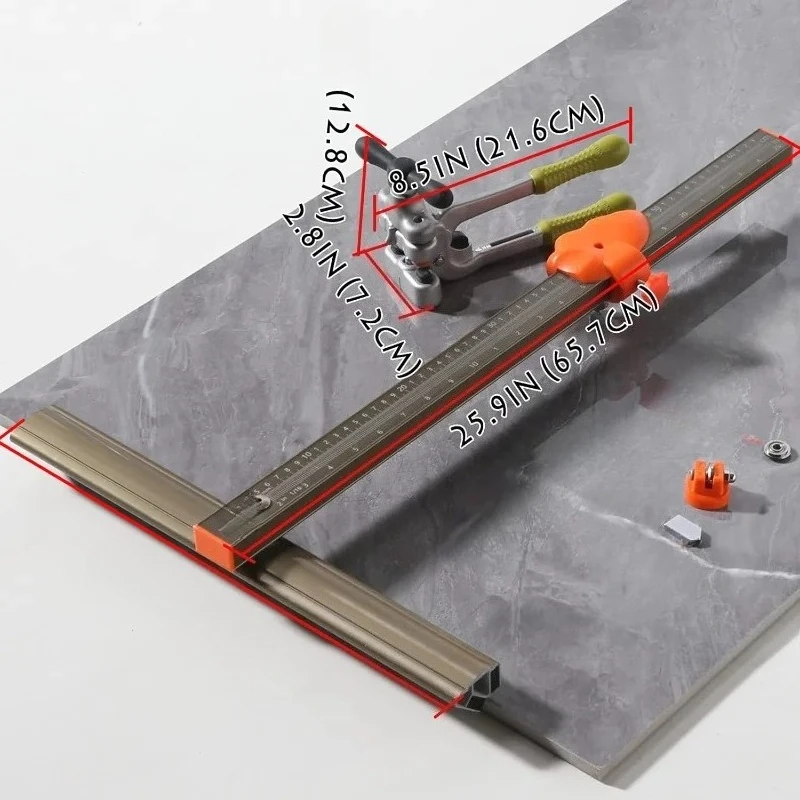 

NEW Precise Tile Cutter Tools,Professional Manual Tile Cutter,Capable Cutter 48' Large Format Running Plier Tungsten