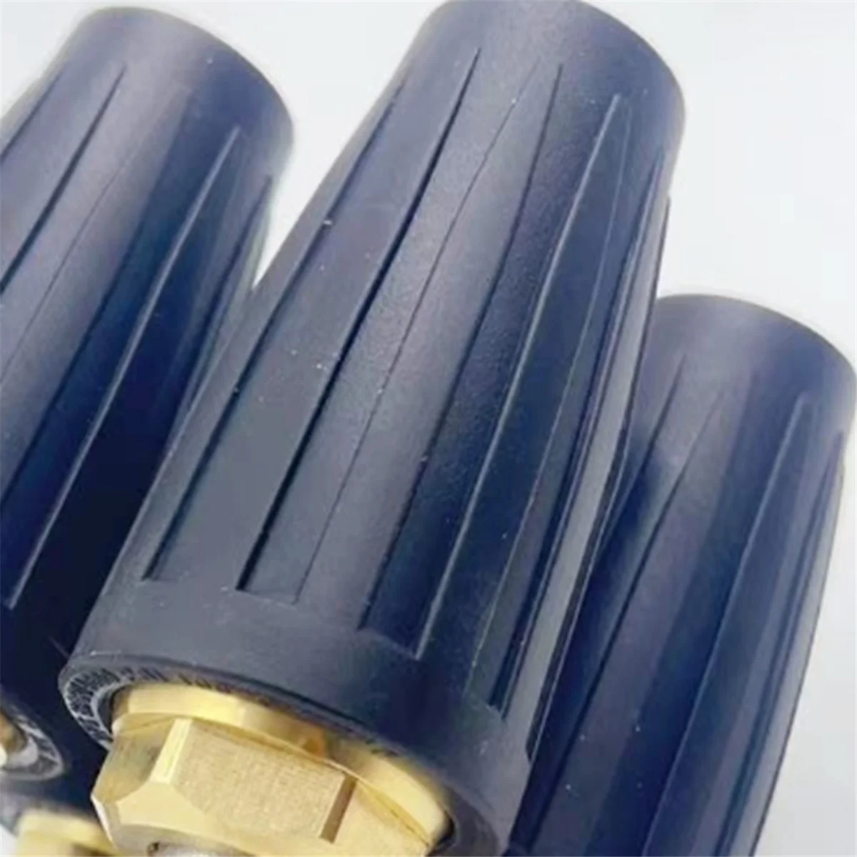 غسالة ضغط بفوهة توربينية جديدة 4 في 1، فتحة 2.0 رباعية، 360 درجة ° فوهة توربينية دوارة، موصل سريع 1/4 بوصة، أسود #4