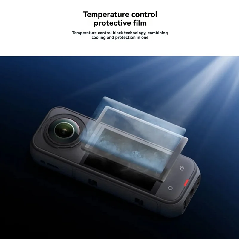 【جديد】واقي شاشة Insta360 X5، واقي شاشة LCD، تغطية كاملة مضادة للخدش، سهلة التركيب، رؤية واضحة