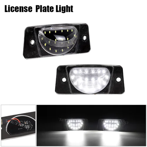 Imagen 2 del producto Conjunto de luz LED para matrícula, 2 uds., para Chverolet Trailblazer GMC Enovoy 2002-2009 Oldsmobile Bravada