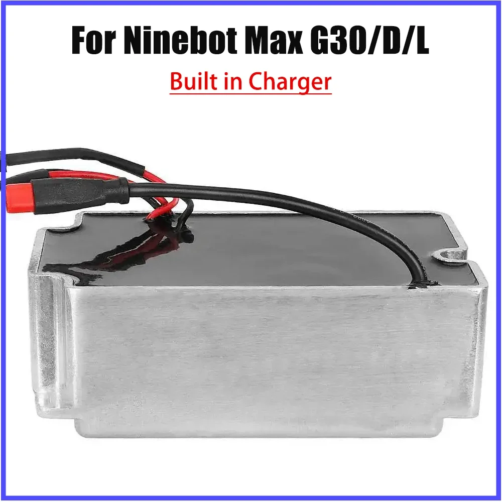 

Встроенное зарядное устройство для электрического скутера для Ninebot Max G30 G30L G30D, блок питания для самоката, адаптер переменного тока, запасные части