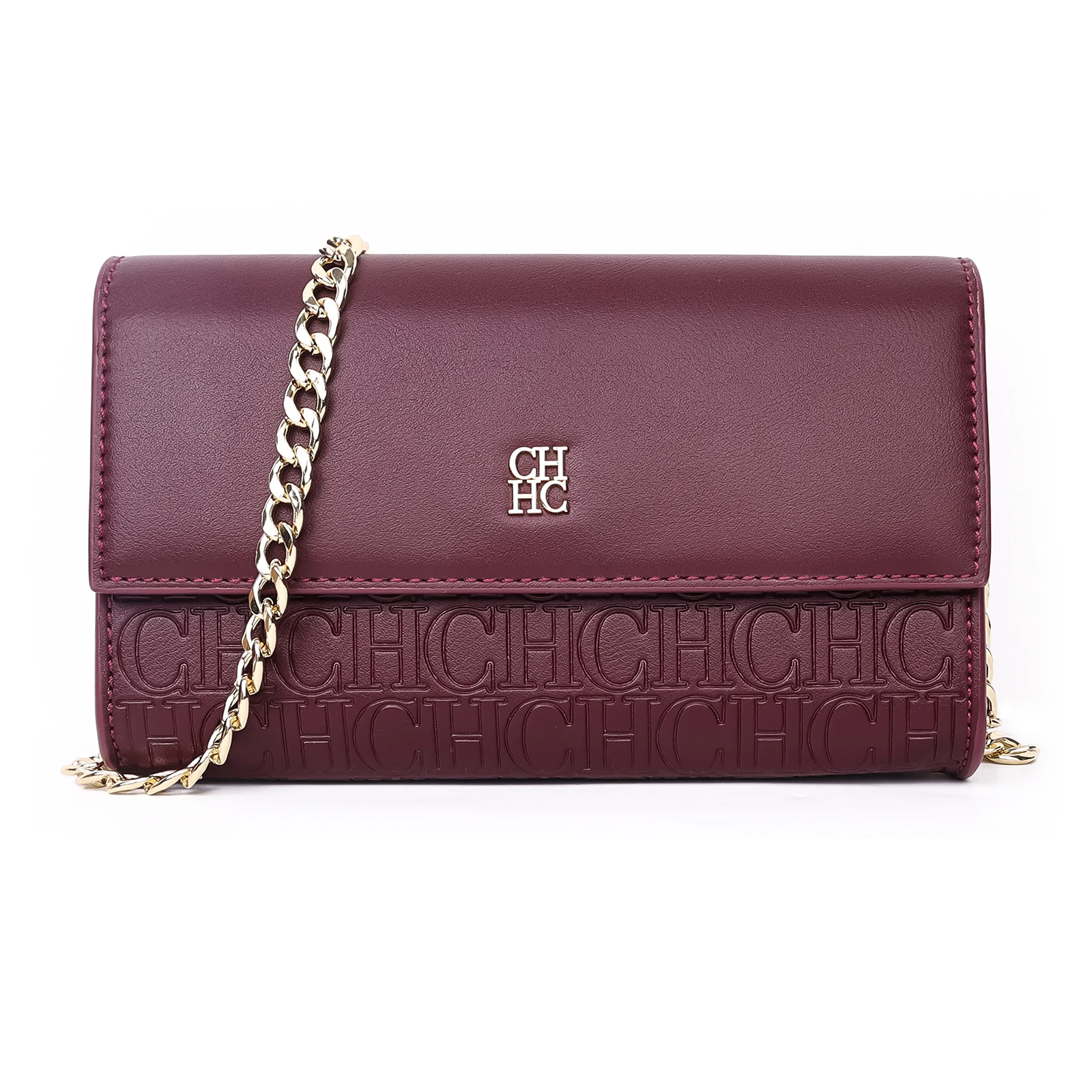 

CHCH Fashion Classic Retro Women's New Shoulder Bag Letter PU Material Party Multi functional Crossbody Bag