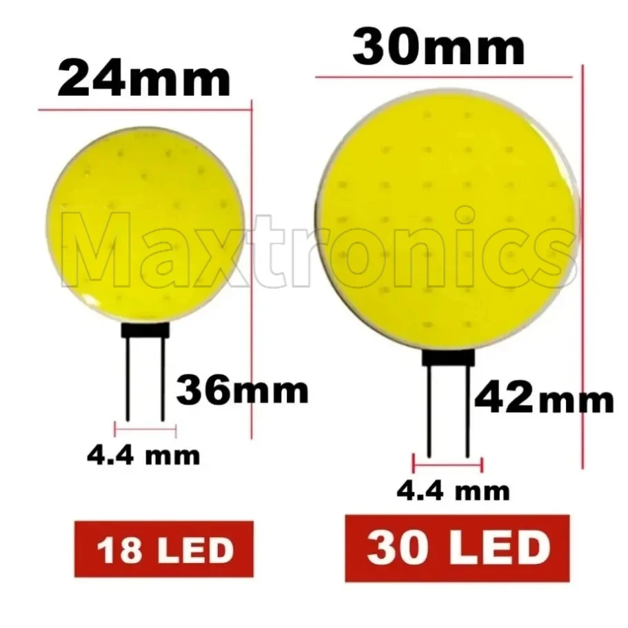 NEW 10pcs G4 LED COB Chip Light Bulb 5W / 7W DC12V Cool White/ Warm White for HeadLighting Replace Halogen Desk Wall Lamp Chips