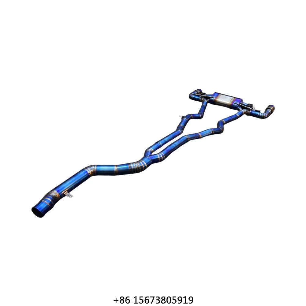 Custom Turbo Titanium Catback Muffler for  Supra A90 3.0T  Valved Sport Exhaust System with Remote Controller KeyCustomed