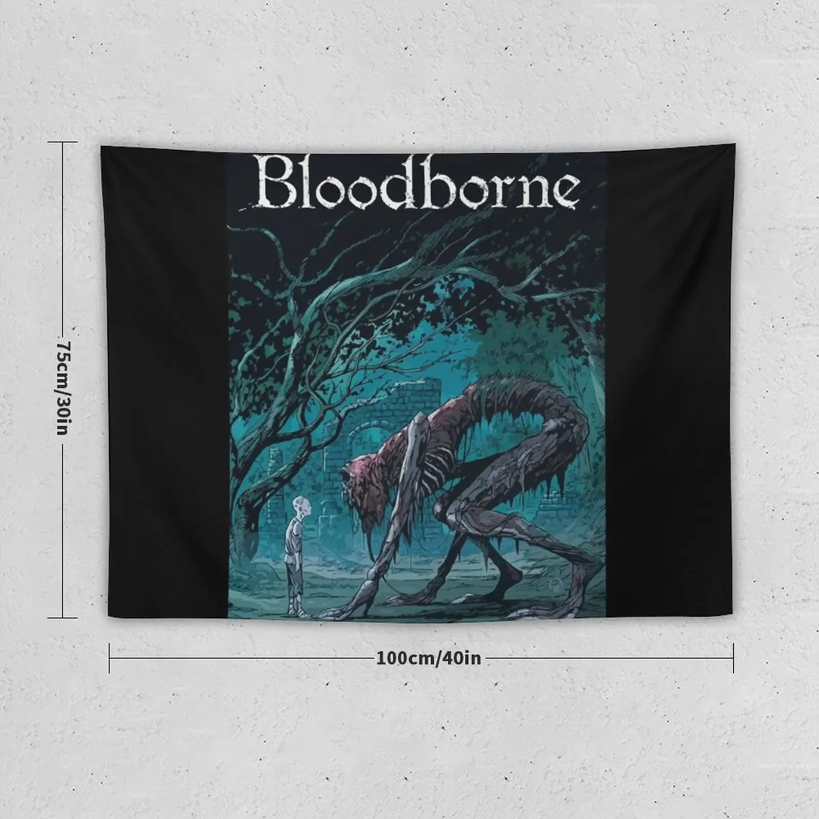 Bloodborne Tapestry Bed Room Decoration Wallpaper Wall Decoration Tapestry