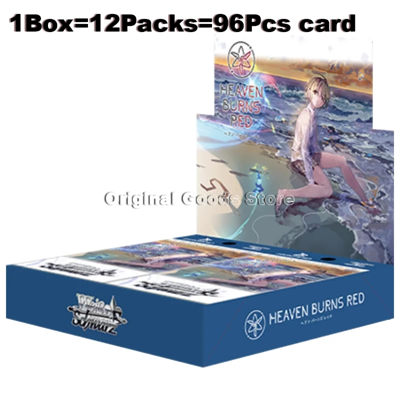 Original Weiß Schwarz Heaven Burns Red Vol.2 Card WS Japanese Anime Supplement Box Collection Cards Children Birthday Gifts