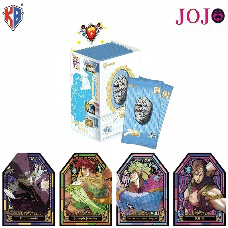 KABAO Oficial, Nuevas Tarjetas de la Serie JoJo's Bizarre Adventure Phantom Blood, Mercancía de Anime y Regalos Navideños, Caja Original
