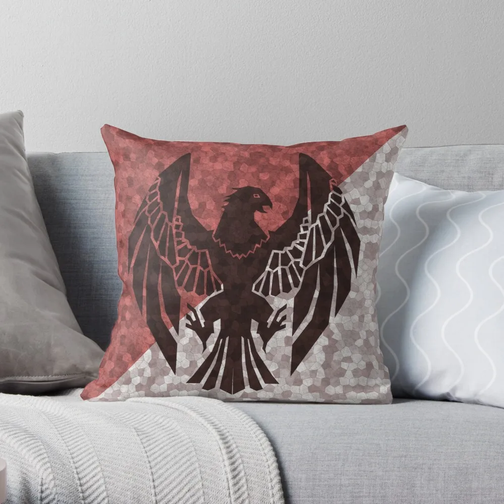 

Black Eagles - Flat Fire Emblem Three Houses Throw Pillow Decorative Cushions For Living Room Couch Pillows