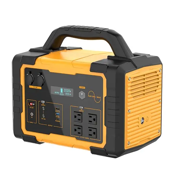 1000W Portable Power Station 1024Wh LiFePO4, (2000W Peak) Backup Battery, Solar Generator for Home Emergency Camping, Customized