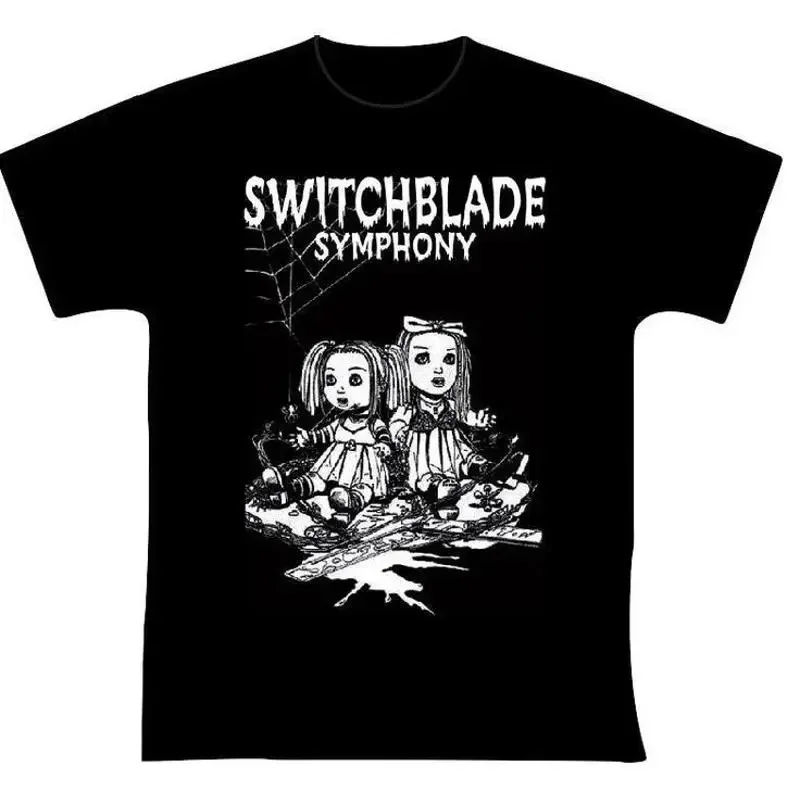 New Switchblade Symphony Funny T Shirt Black All Size