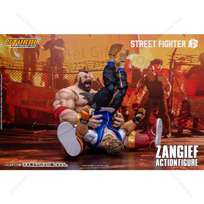 

Original Storm Toys Street Fighter 6 Zangief In Stock Action Collection Figures Model Customized Gifts Toys