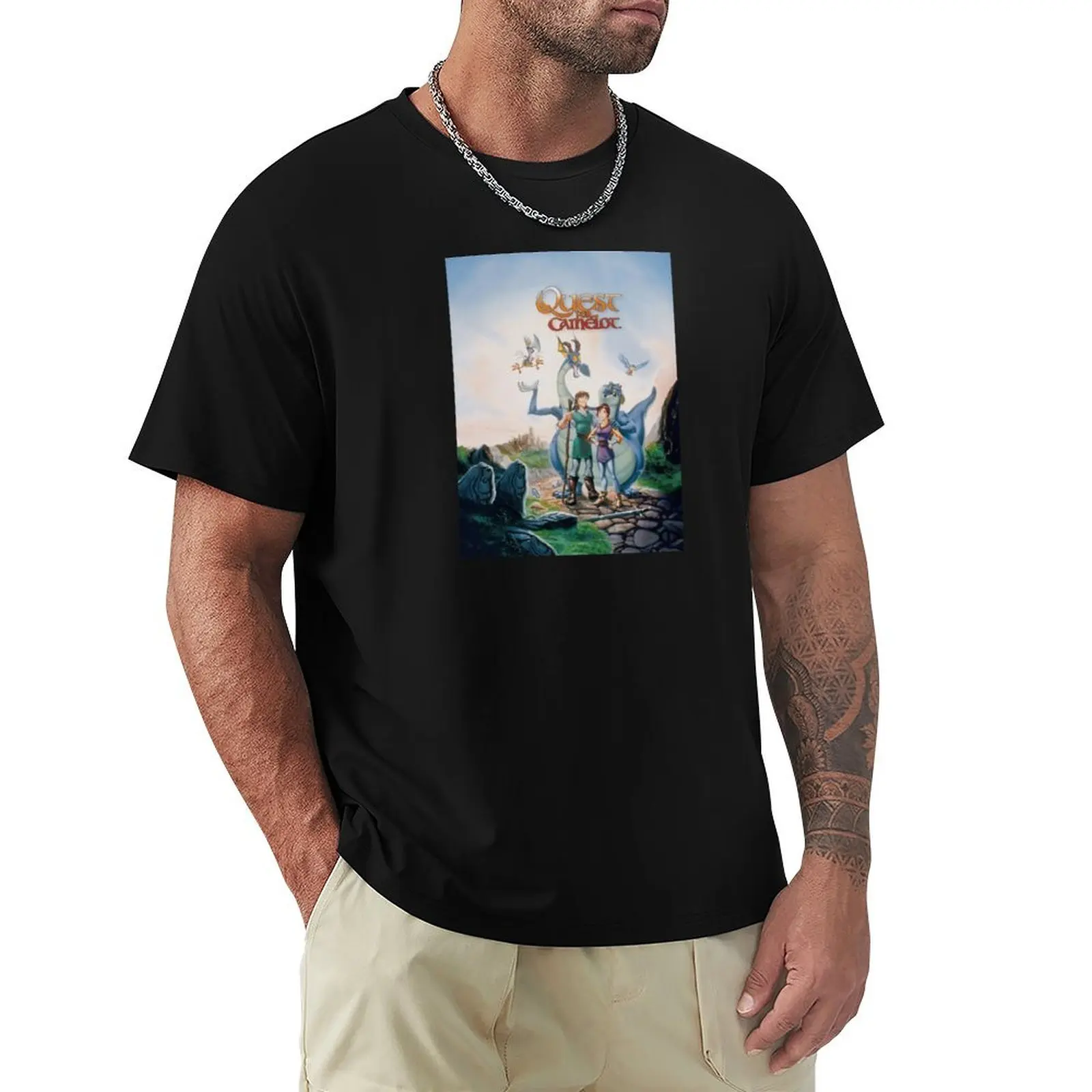 Quest For Camelot T-Shirt Thanksgiving Casual Tee