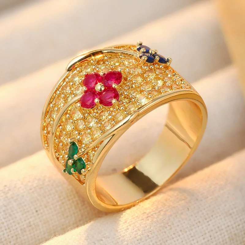 Vintage Inlaid Multicolored CZ - đánh giá và giá Ethnic Fashion Wear For Women