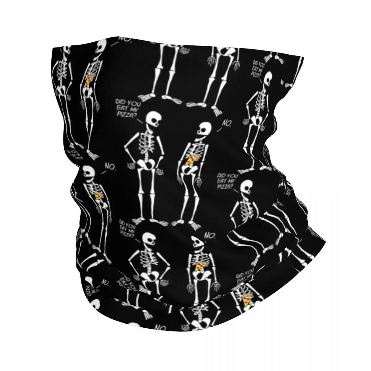 Funny Skeleton Meme Halloween Motocross Bandana Neck Cover Printed Face Mask passamontagna Riding Unisex adulto traspirante
