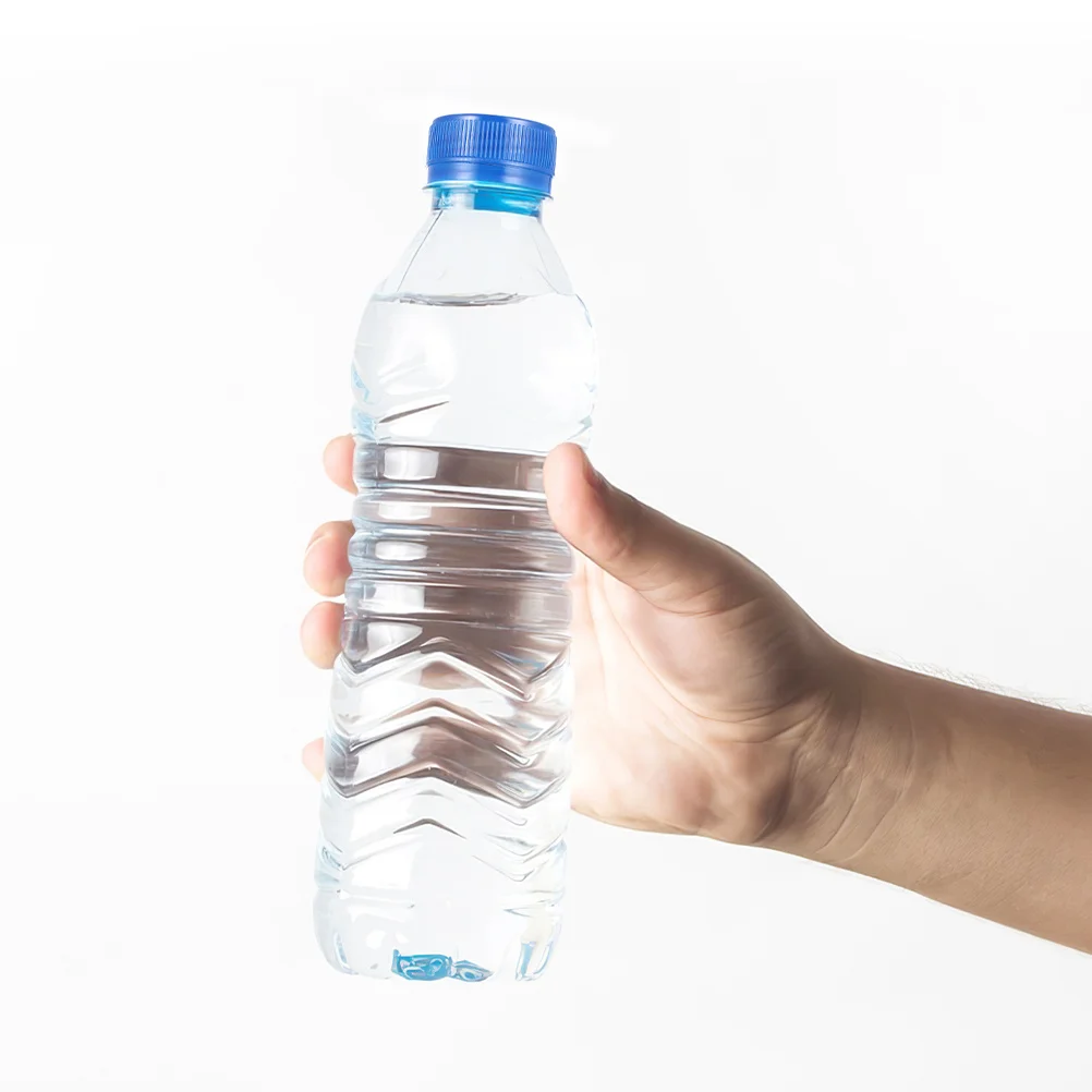 

100 pcs Plastic Caps Leak-Proof Water Bottle Lids For Diy Crafts Durable Sealing Caps For Various Bottle Sizes