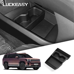 for Hyundai Santa Fe 2024 2025 Center Console Lower Storage Box Car Accessories Drinks Holder Storage Tray Organizer Case