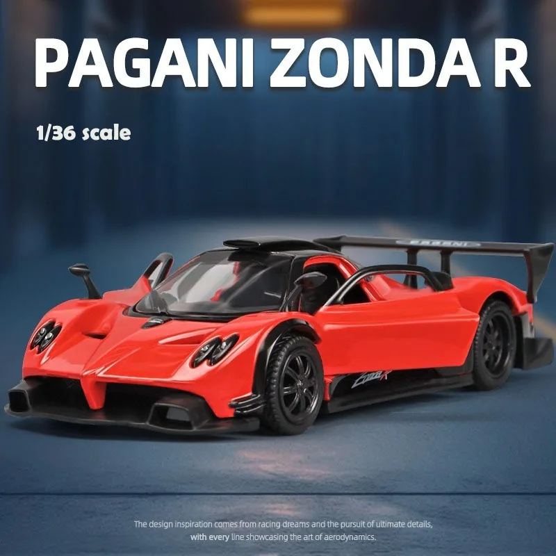 

Литой под давлением 1:36 Pagani Zinda R, модель спортивного автомобиля, имитация сплава, игрушечный автомобиль, модель игрушечного автомобиля, детский подарок на день рождения для мальчиков