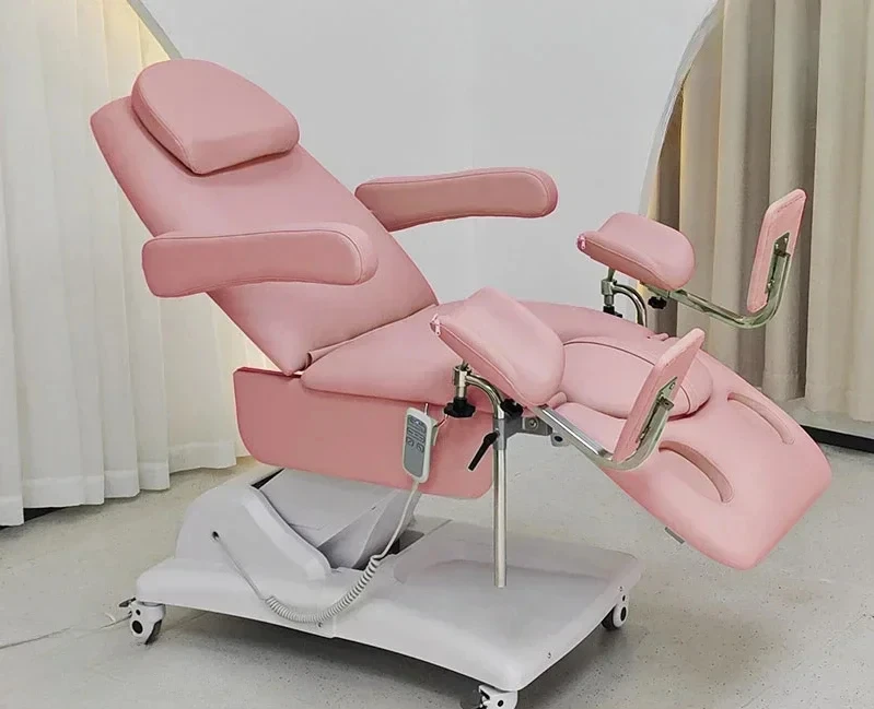 Gynecological Examination Bed Confinement Center Electric Beauty Bed Lifting Private Washing  Nursing Bed