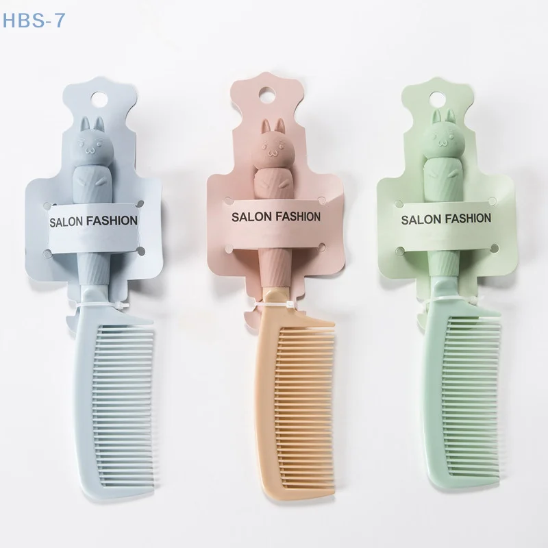 Styling Tool Comb Unique Design Creative Cute Massage Comb Silicone Home Plastic Curling Comb