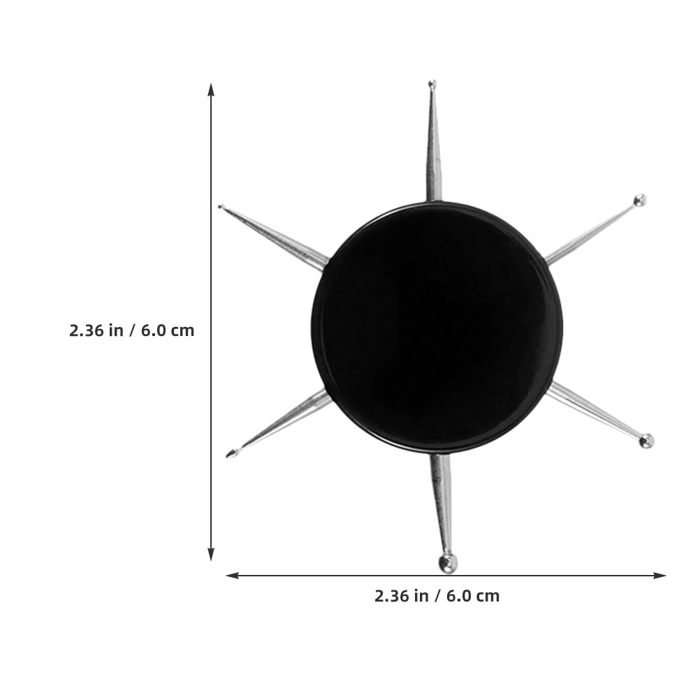 4Pcs Nail Design Tools 6 Size Circular Dotting Pens Sturdy Manicure Painting Kit for Women DIY Use Nail Art Tools