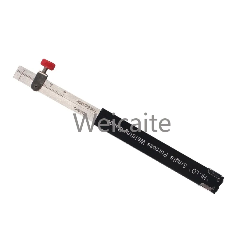 

Welder Tools Welding Gauge Stainless Steel Internal HI-LO Gauge Inspection with Small Level of Regulation Root Gap Standard Inch