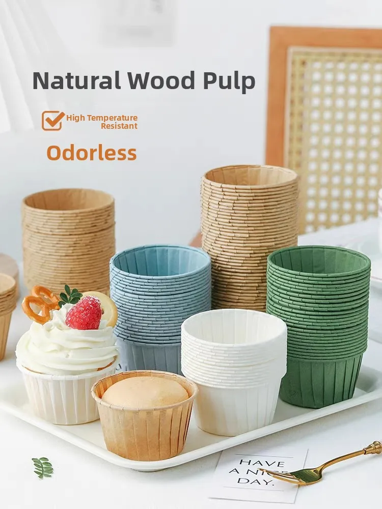 

Высокотемпературные бумажные стаканчики для выпечки, стаканчики для кексов, аксессуары для выпечки, духовка, специальное украшение подноса