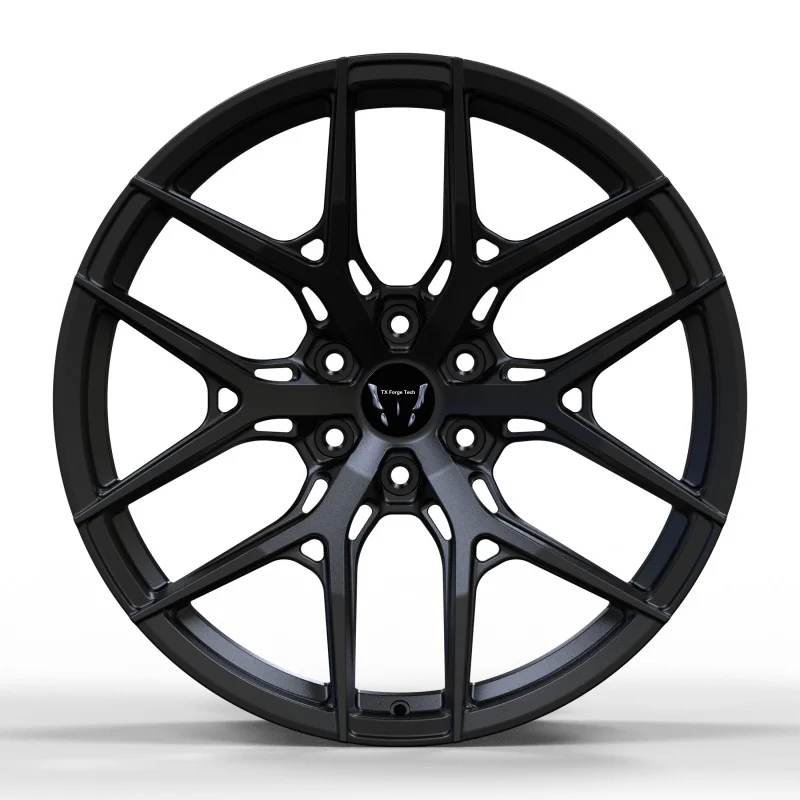 

Customized Lightweight Aluminum Alloy Rims Modified Hub 18 19 20 21 Inch Black Forged Wheels Passenger Car Wheels