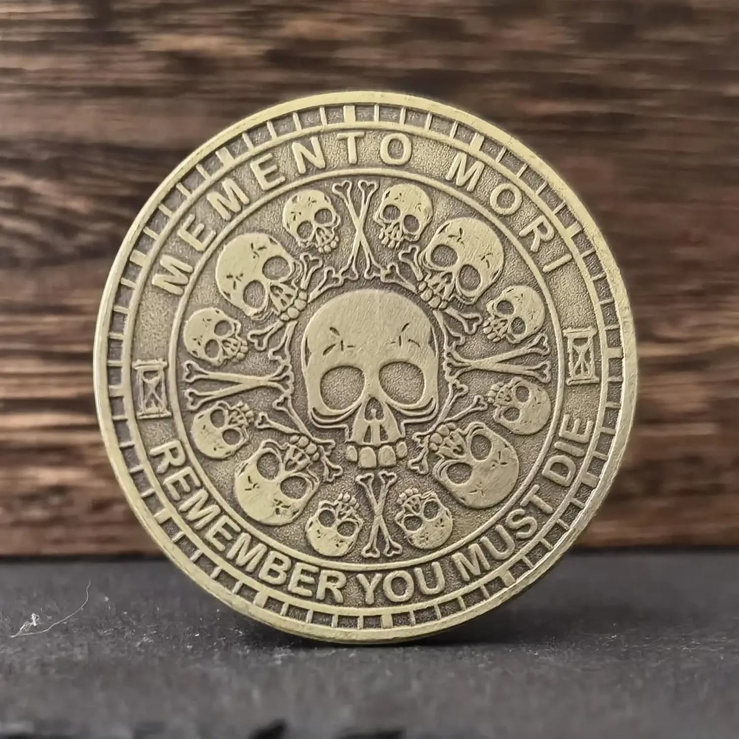 عملة تحدي موري ميموري ، ارتقي بممارستك اليومية على البراز مع ميدالية Amor fatii ، هدية مثالية من الرواقية ومعدن EDC