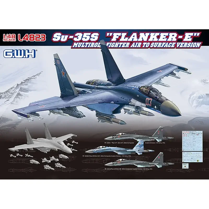 Great Wall Hobby L4823 1/48 Russian Su-35S 