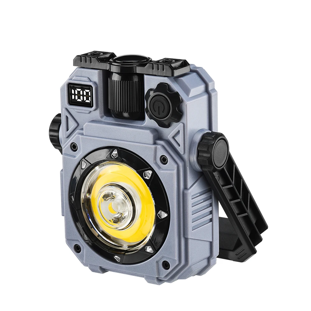 

Work Light LED Rechargeable Magnetic Work Light Portable Flashlights With 5 Lighting Modes Bright Camping Lamp For Power Outage