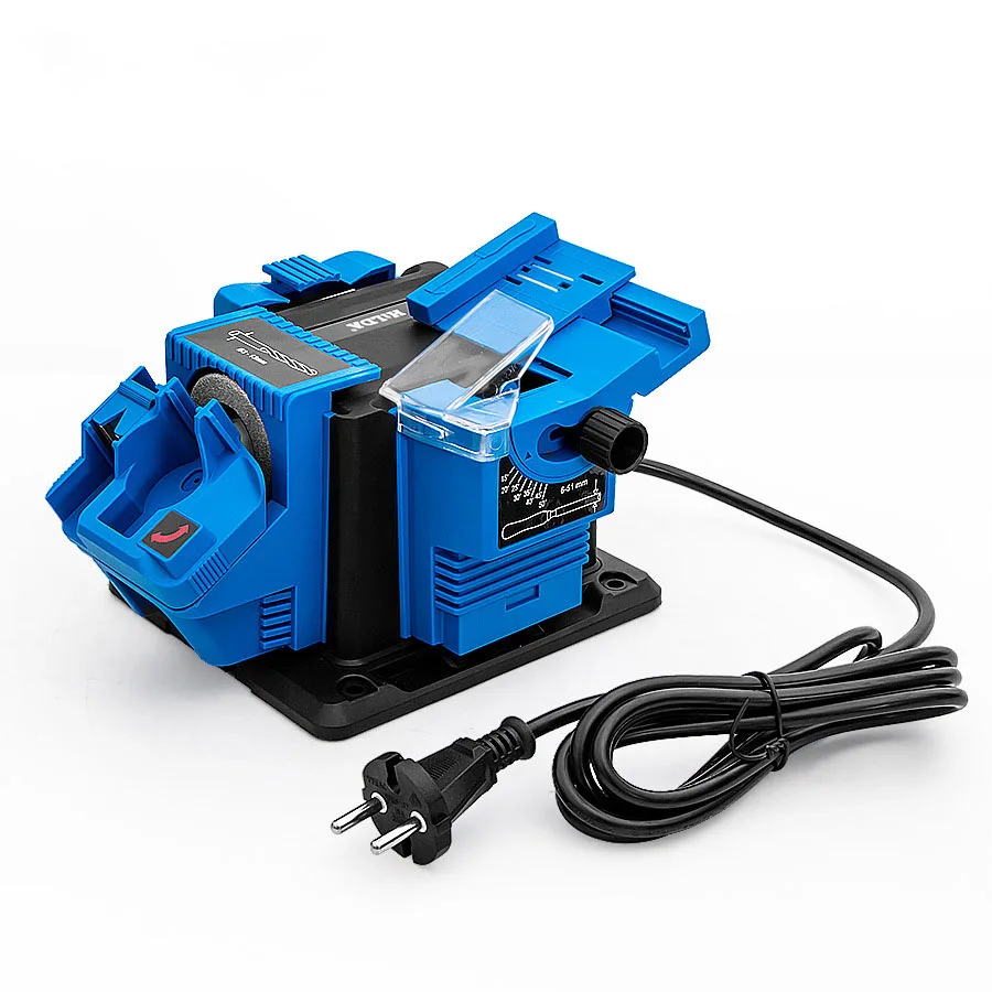 96W Multifunction Electric Sharpener Household Grinding Tool Knife Twist HSS Drill Scissor Chisel Electric Grinder Machine