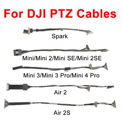 Mavic Air 2S Gimbal Cable Mini 3 Pro Mini 4 Pro Pzt Cable Spark Coaxial Line Mini 2 Signal Line for DJI Mavic Air 2S Mini 4 Pro