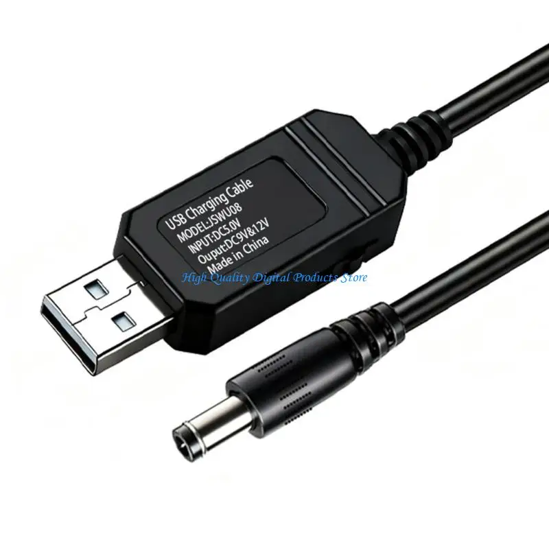 U2JE Adjustable USB Charging Cable With Intelligent Voltages Technology 5V to 9V 12V For Multiple Devices