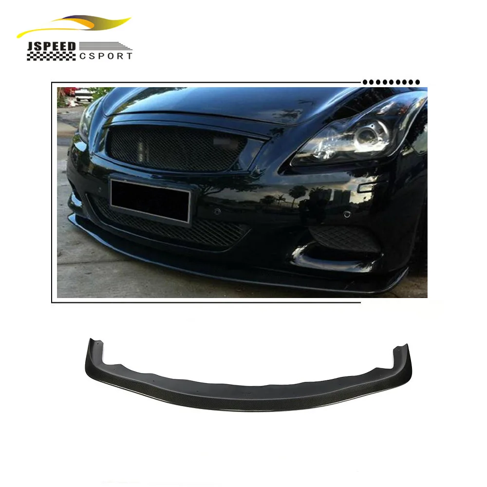 

Suitable for Carbon fiber front bumper lip front spoiler Suitable for Infiniti G35 G37 09-13