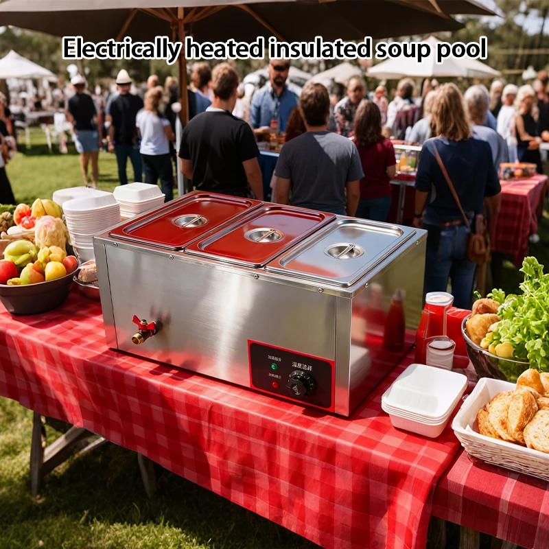 Commercial Food Warmer 2 Lattices Electric Chocolate Cheese Melting Machine Heater Dipping Cylinder Melter For Restaurant Use
