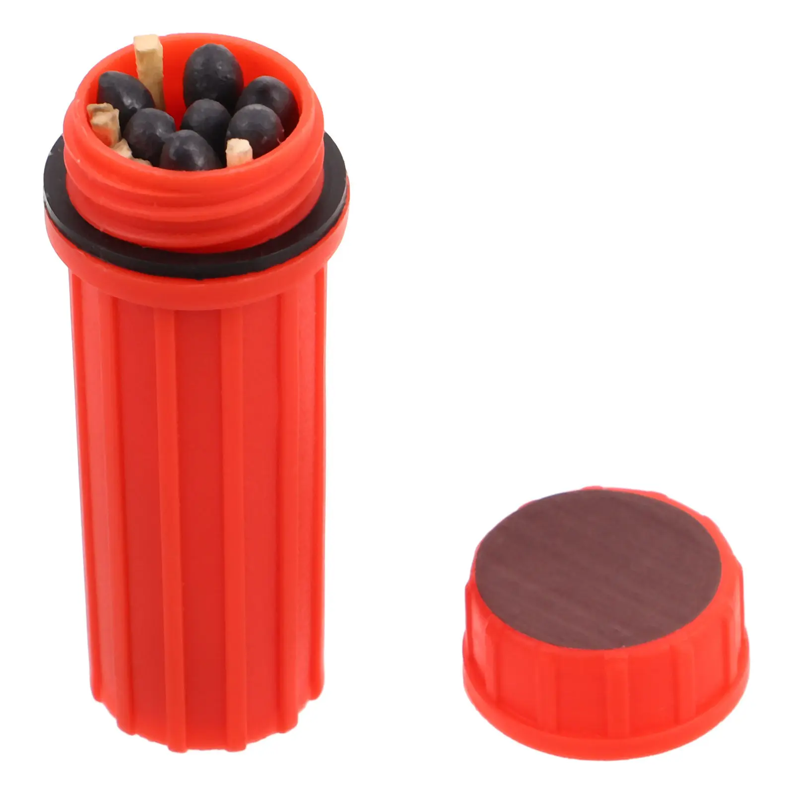 12Pcs Windproof Waterproof Emergency Fire Starters Outdoor Survival Kit Compact Camping Hiking Backpacking Fire Starting Gear