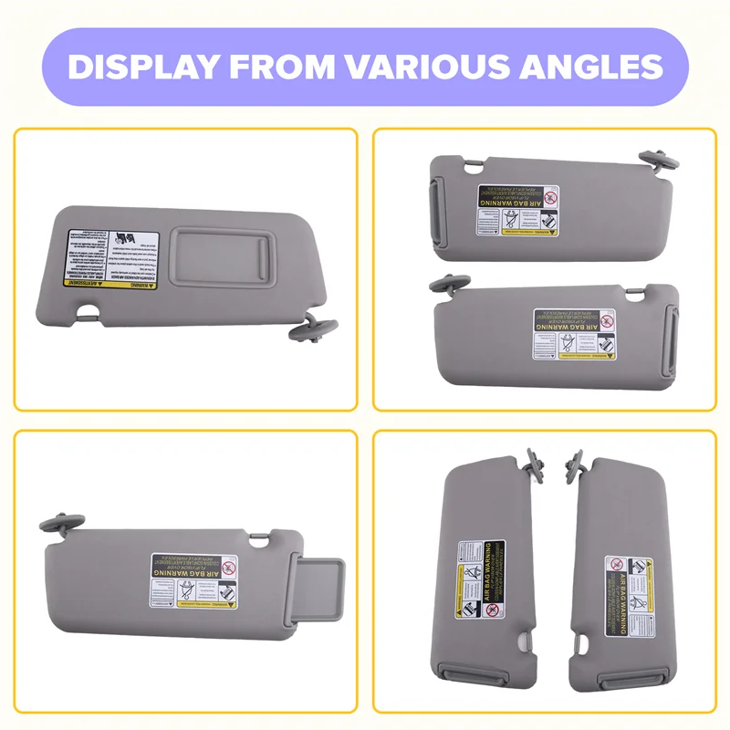 

Для Toyota RAV4 2004-2005 автомобильные аксессуары солнцезащитный козырек со стороны водителя 74320-42420-B0