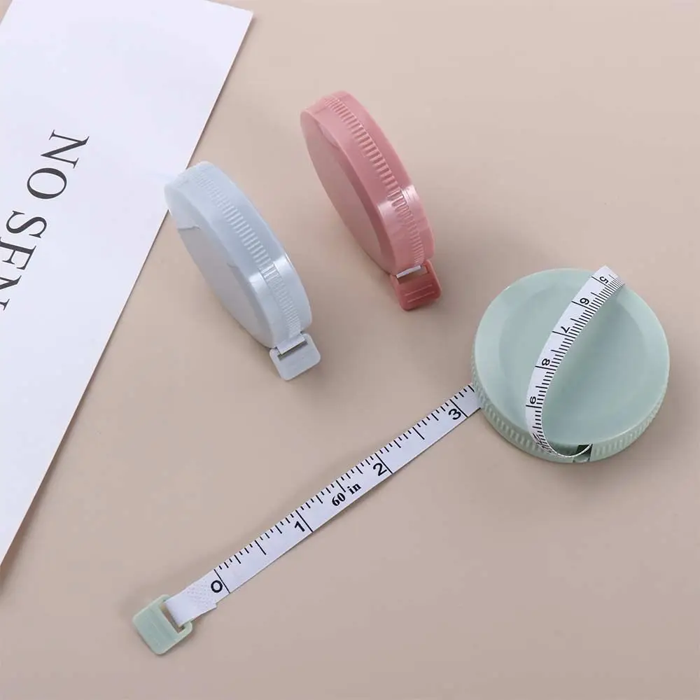 Portable Sewing Tool Student Measuring Tool Kids Office Tool Roll Tapes Measuring Ruler Retractable Rulers Measures