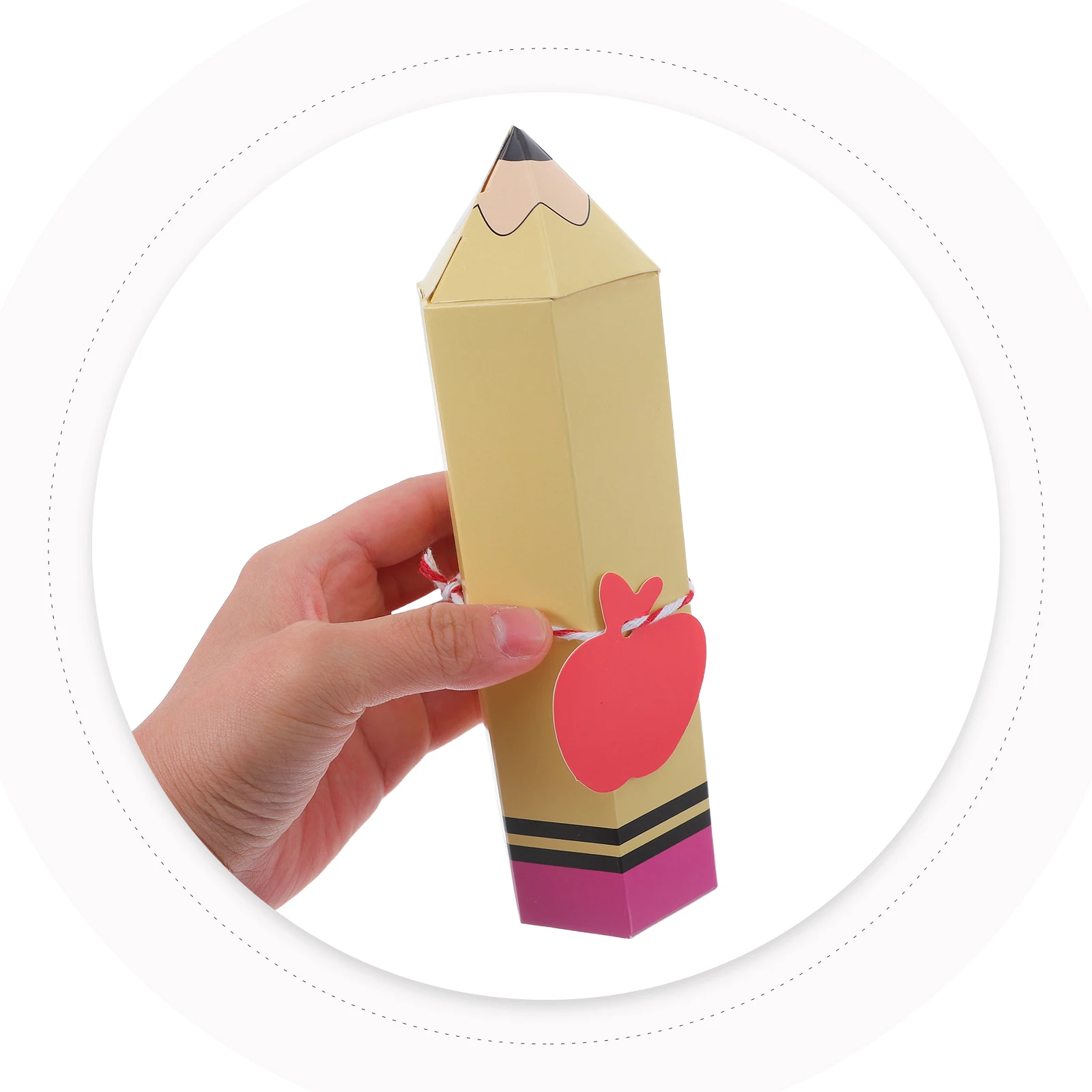 Pencil Packaging Box Back To School Treat Graduation Candy Container Snack Boxes Party Favor Supplies Paper Candy Box