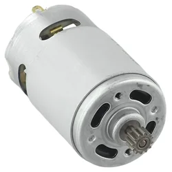 RS550 21V DC Motor With Two-Speed 12 Teeth And High Torque Gear Box For Dril Home DIY Power Tool Replacement Accessories