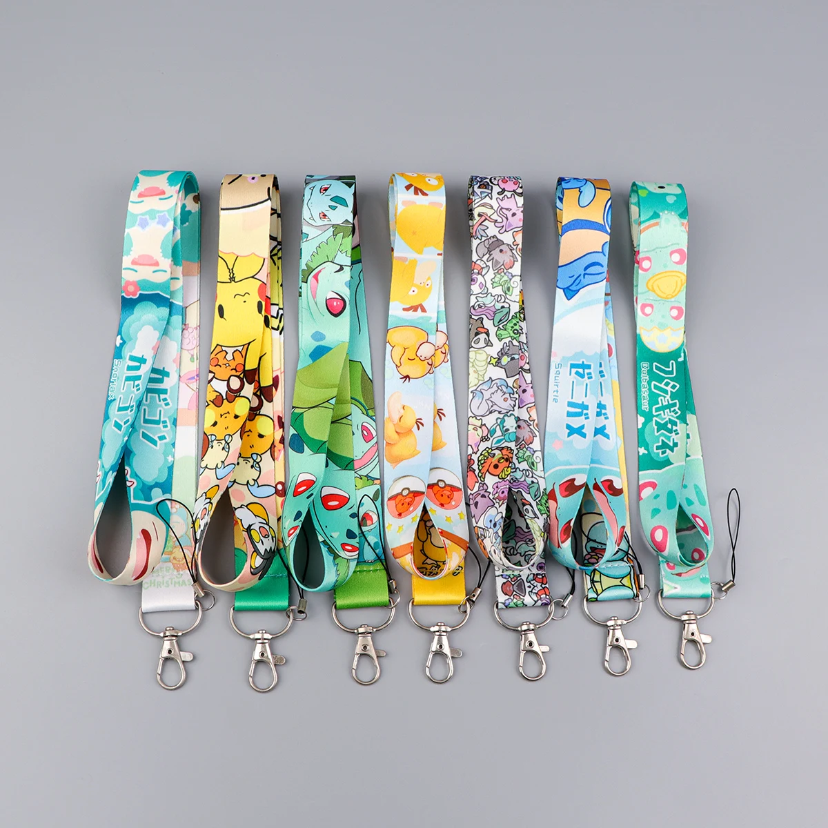 

Anime Lanyard For Keys ID Credit Bank Card Cover Badge Holder Phone Charm Key Lanyard Keychain Accessories