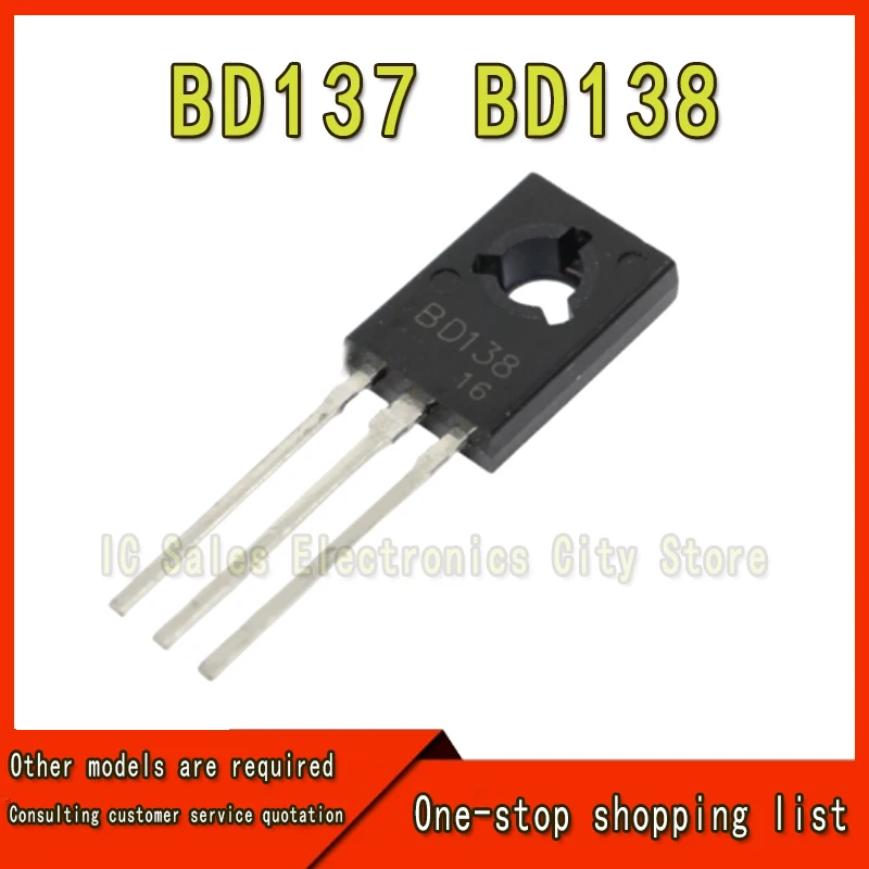 20PCS Yeni Orijinal Bd135 Bd136 Bd137 Bd138 Bd139 Bd140 Tot-126