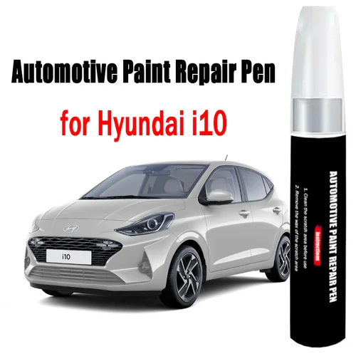Bolígrafo de reparación de pintura automotriz para Hyundai i10, bolígrafo de retoque, eliminador de arañazos, accesorios para el cuidado de la pintura del coche
