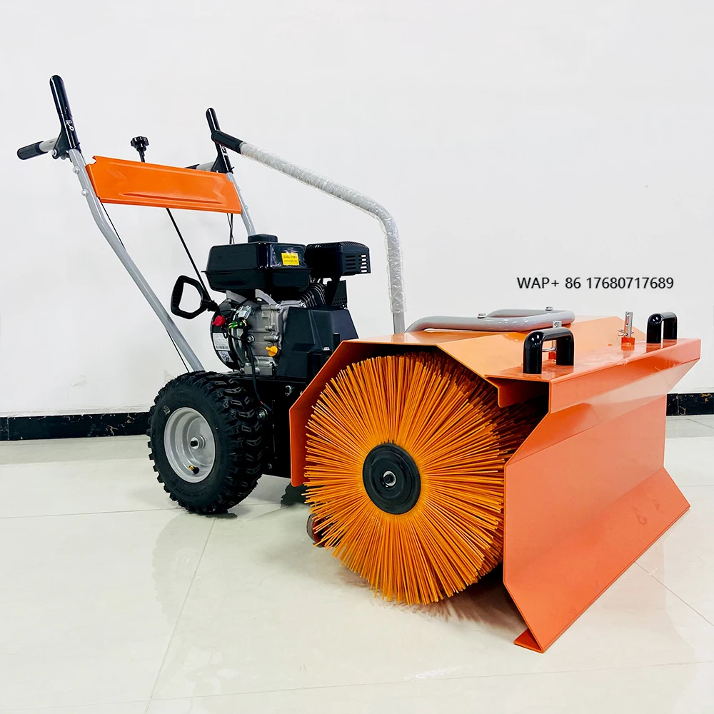 Efficient Portable Snow Sweeper Handheld Snow Blower for Light Snow Removal, Designed for Urban Use and Courtyard Maintenance